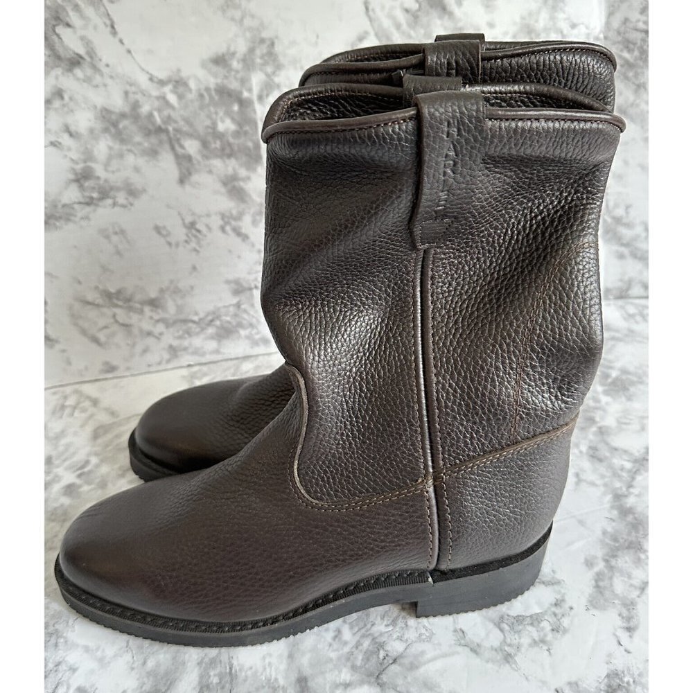 Harley Davidson Womens Size 5 M Brown Leather Boots New